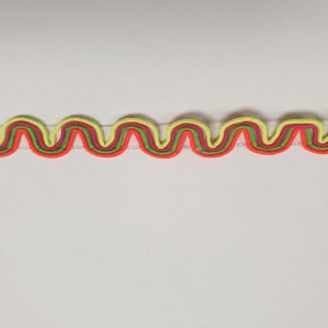 Zigzagband fluor - 15 mm