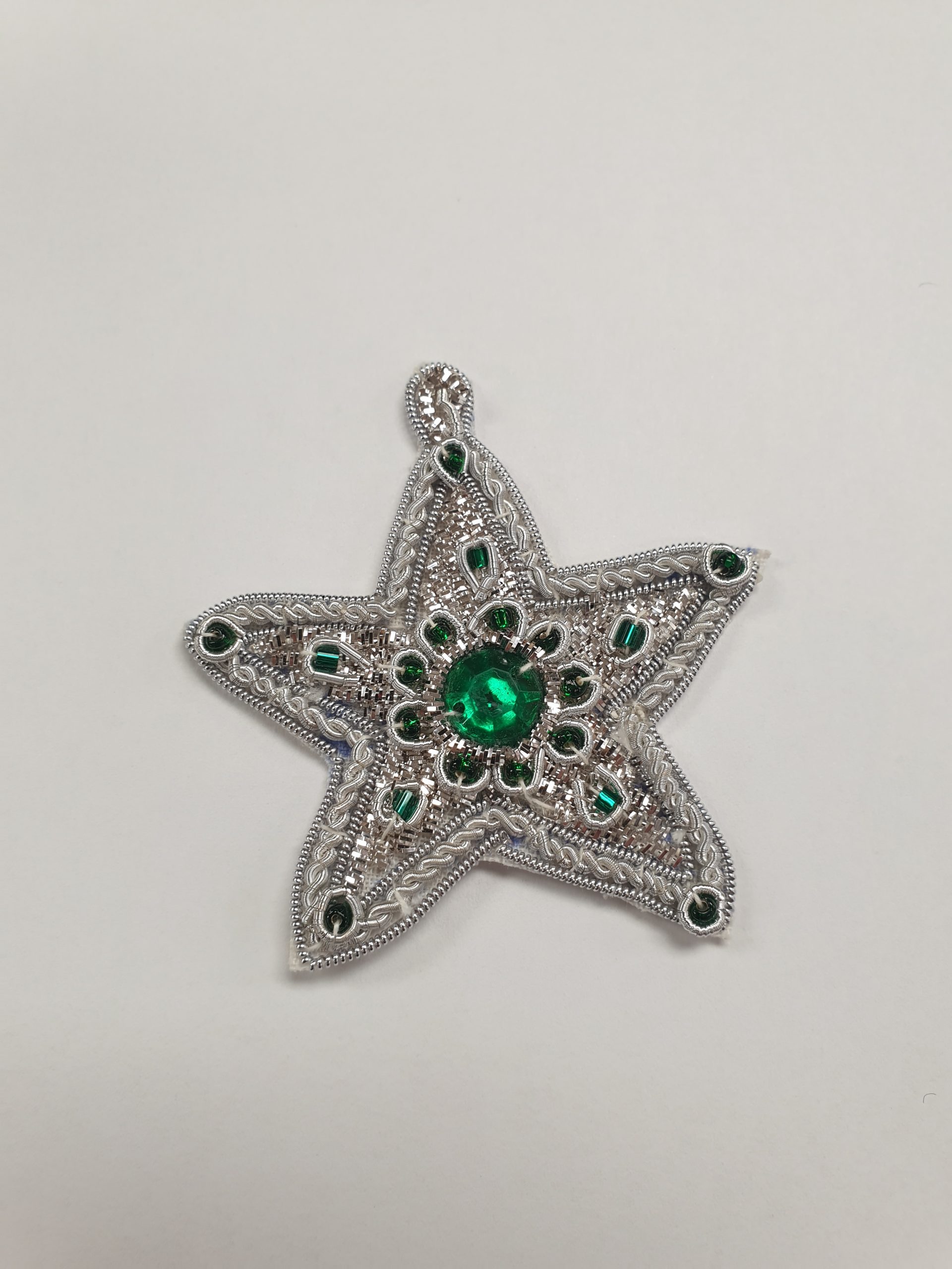 Applicatie Ster met kralen