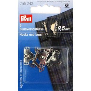 Prym 265242 - Broek -en rokhaken - 9,5 mm