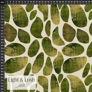 Light & Lush – viscose - organische groenprint