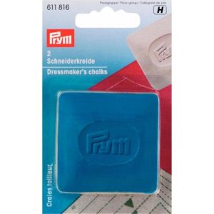 Prym 611816 - kleermakerskrijt geel-blauw
