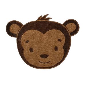 Applicatie Apenkop - bruin - MonoQuick