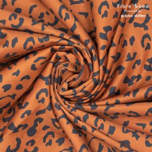 Fibre Mood - Alida - denim leopard print - bruin/zwart