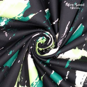 Fibre Mood - Livia - denim - green/black