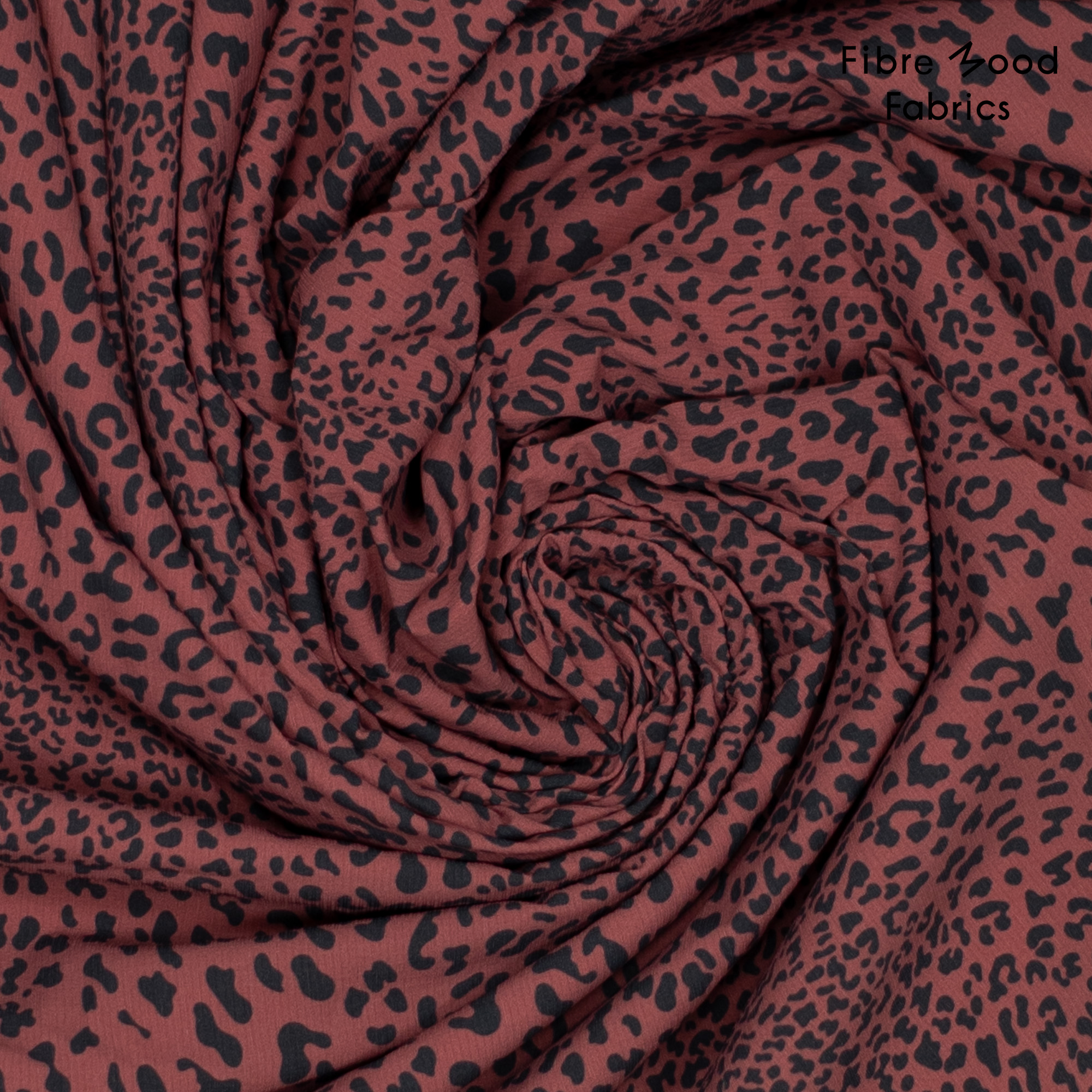 Fibre Mood - Juno - Ribstop waterdicht - leopard - rood