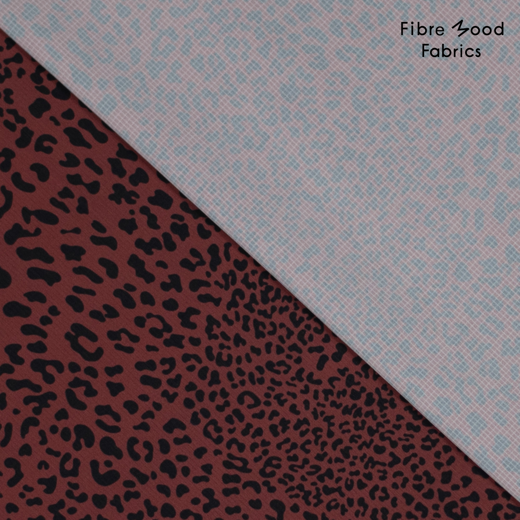 Fibre Mood - Juno - Ribstop waterdicht - leopard - rood - Afbeelding 3