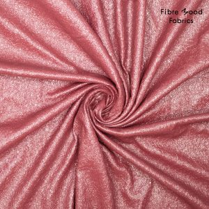 Fibre Mood - Esme - foil crackle brushed - donkerrood