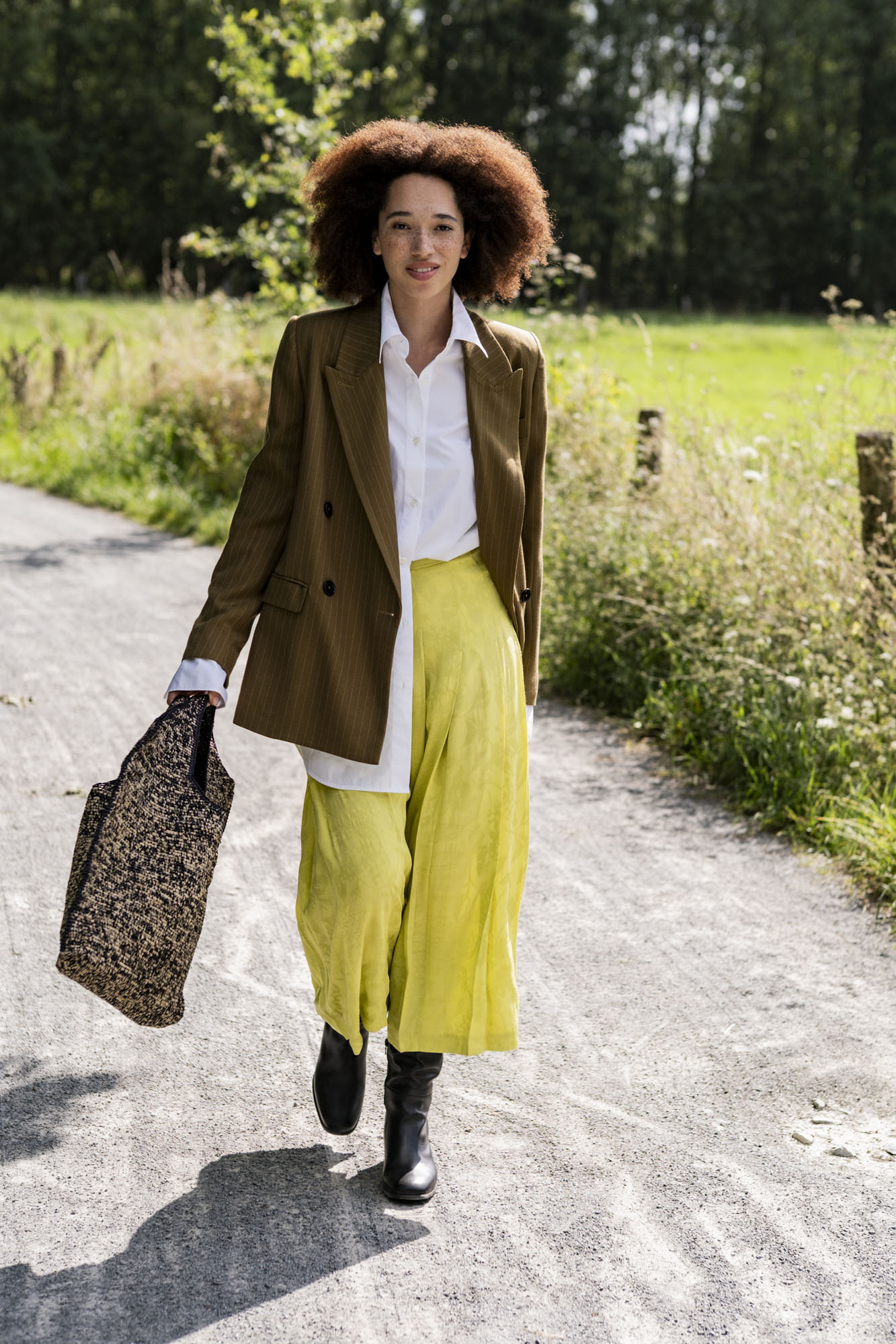 Fibre Mood - Fausta - limegroen - Afbeelding 4