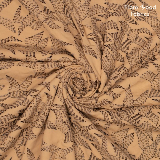 Fibre Mood - Tammy - vogelprint beige
