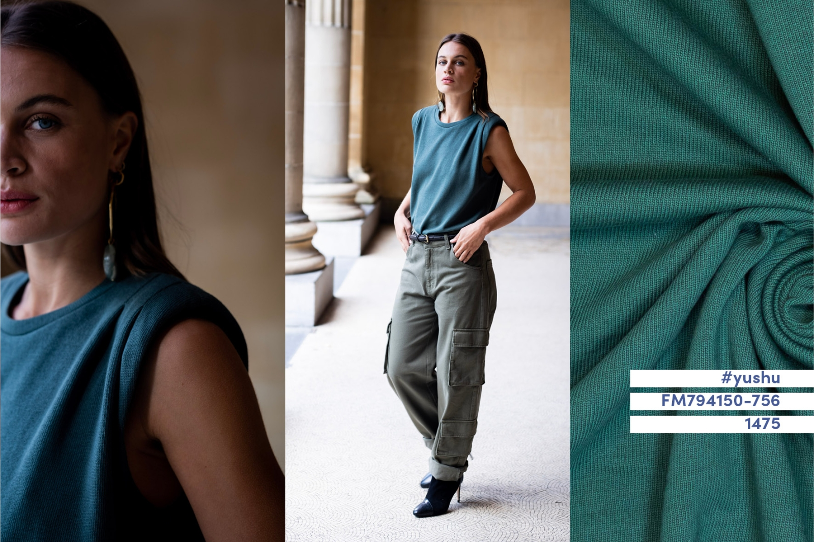 Fibre Mood - Soraya en Yushu - groen - Afbeelding 5