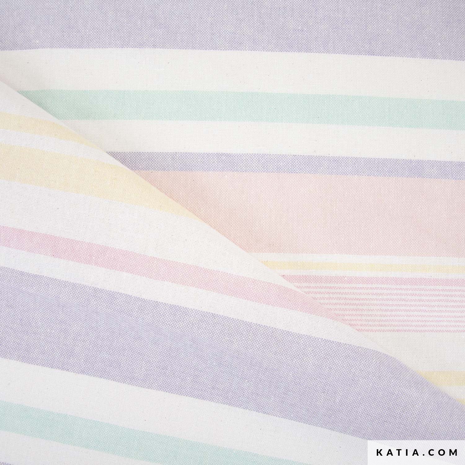 Katia Recycled Canvas - Stripes Pasty I RCS4 - Afbeelding 3