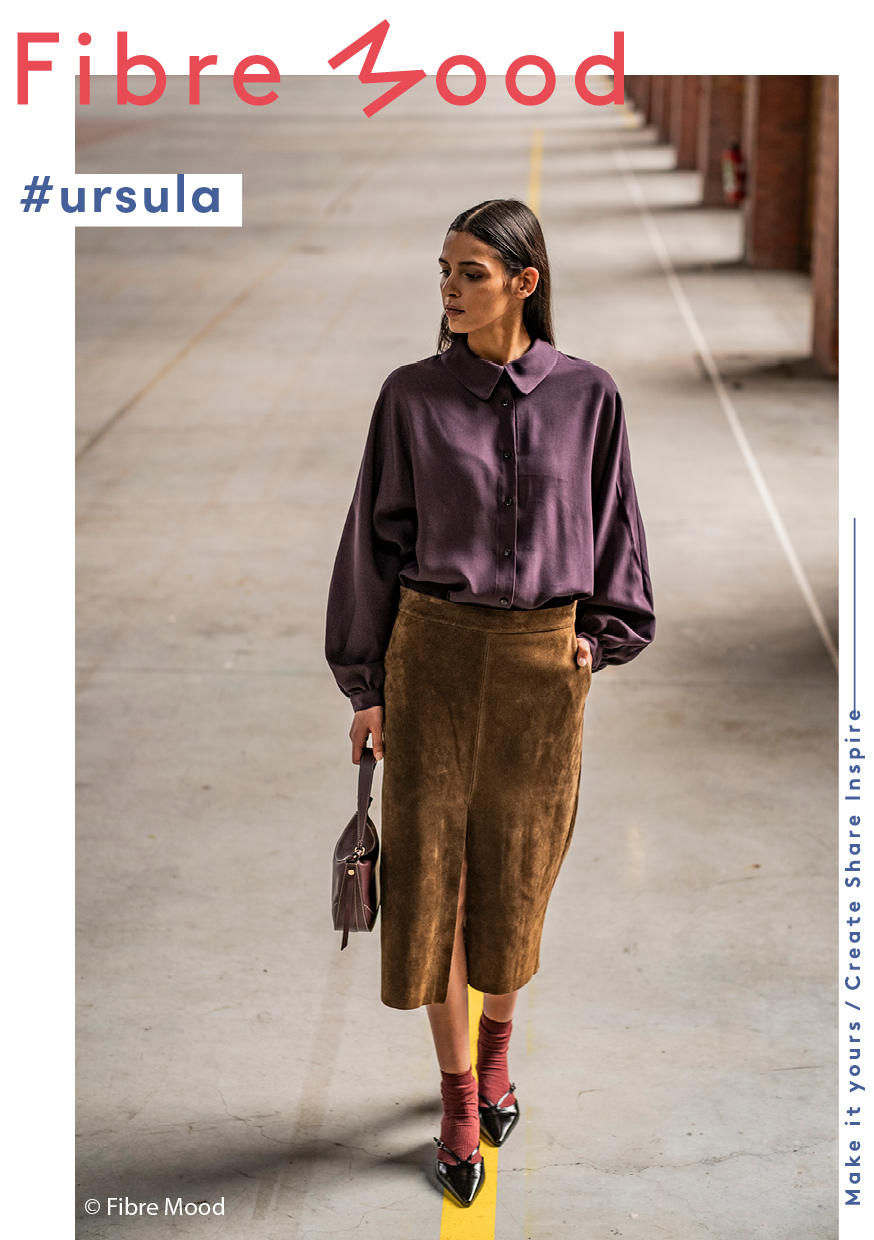 Fibre Mood - Ursula - aubergine - Afbeelding 3