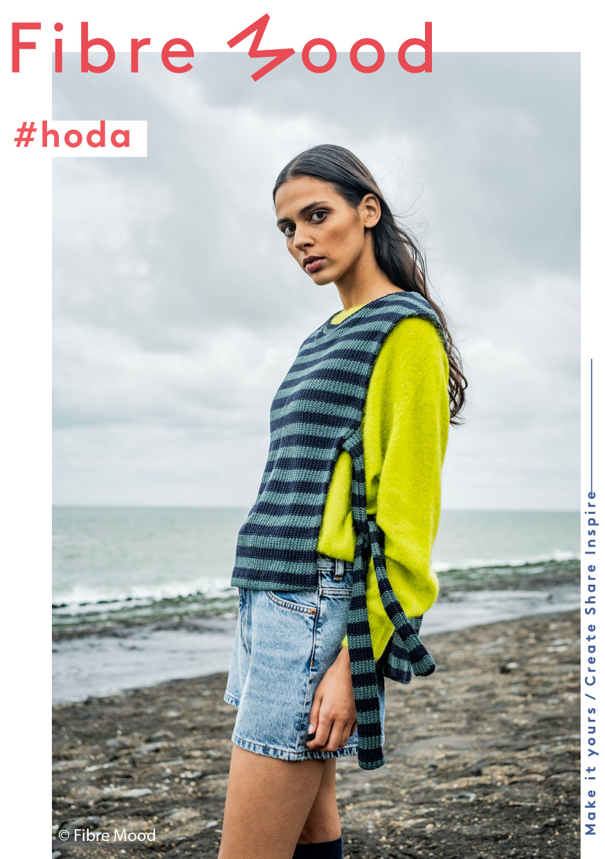 Fibre Mood - Hoda - strepen gebreid - Afbeelding 8