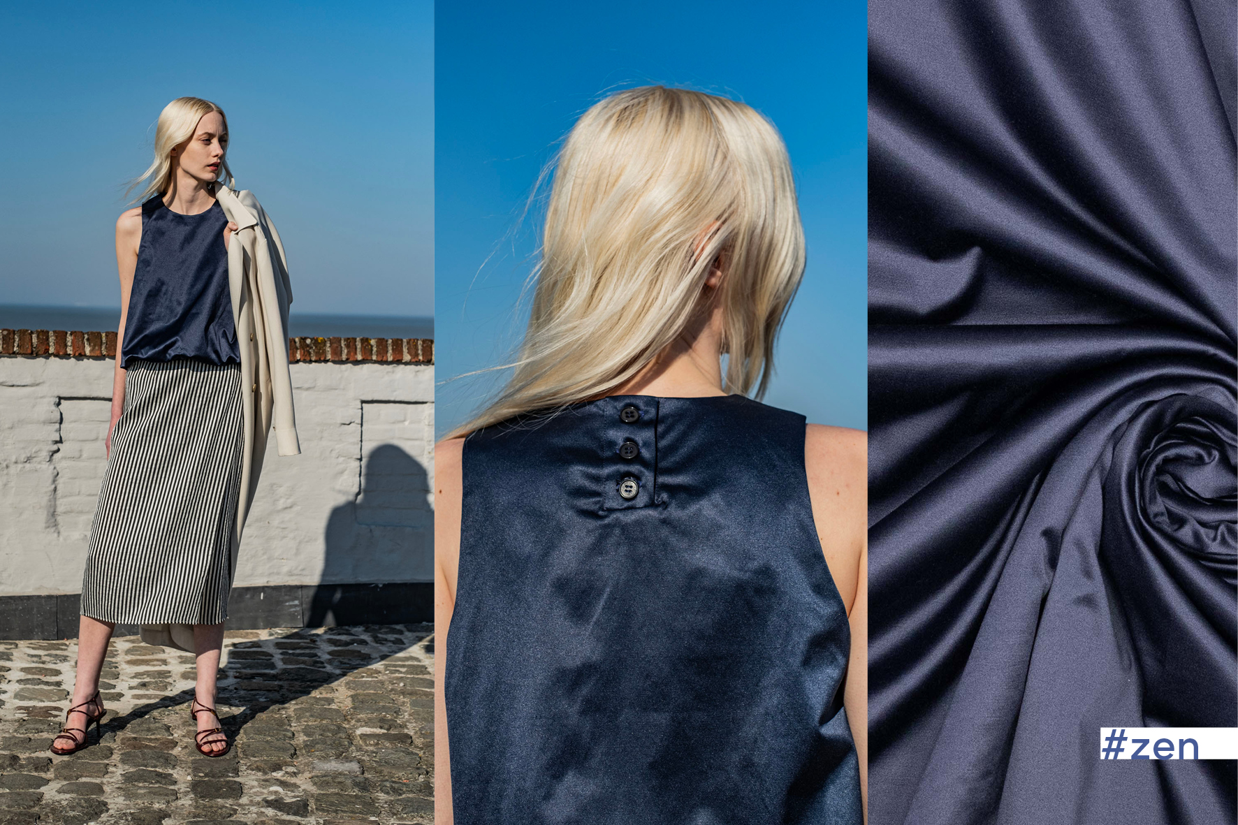 Fibre Mood - Tempest I Zen - donkerblauw - Afbeelding 4