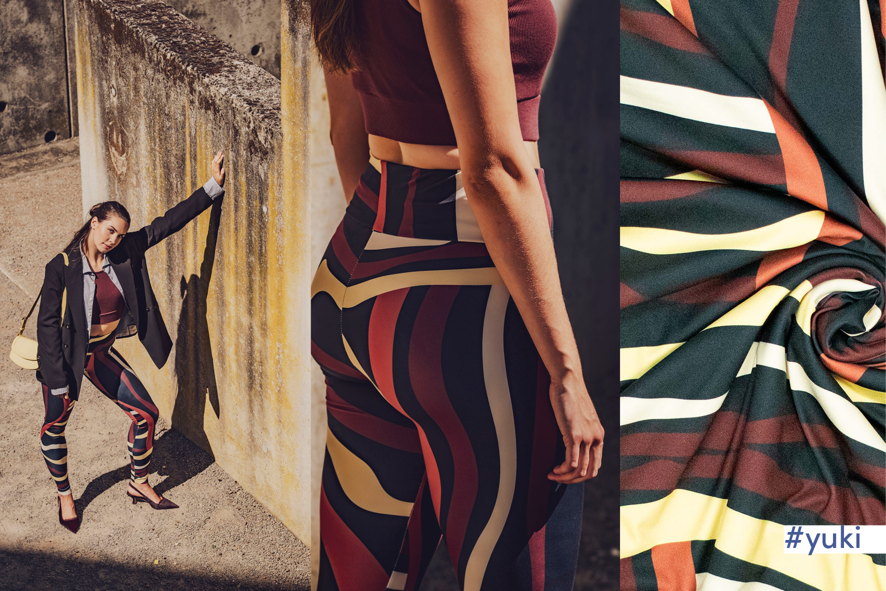 Fibre Mood - Yuki - sportjersey - tribal stripes - Afbeelding 4