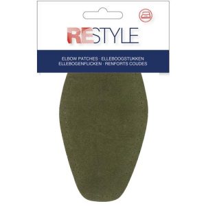 Restyle Elleboogstukken van suedine - diverse kleuren