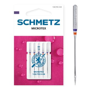 Schmetz 130/705 H – Microtex machinenaalden - dikte 80