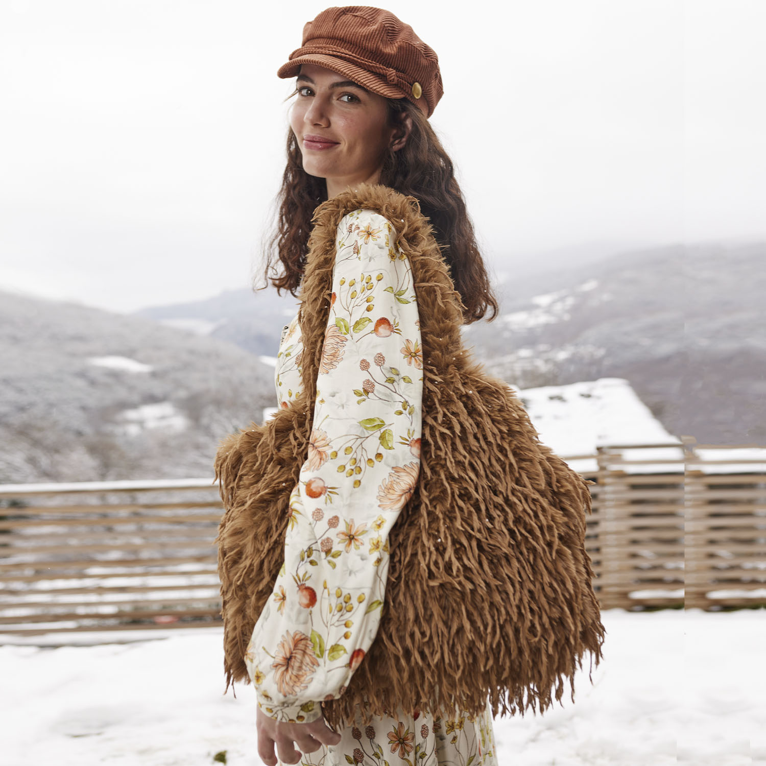 Katia - Vegan imitatiebont - Feather Hair - camel - Afbeelding 3