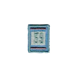 Applicatie Fleck klein - blauw