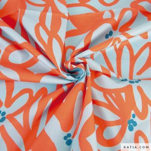 Katia - poplin - Tiare Turquoise