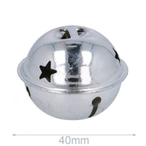 Belletjes met sterren 40 mm