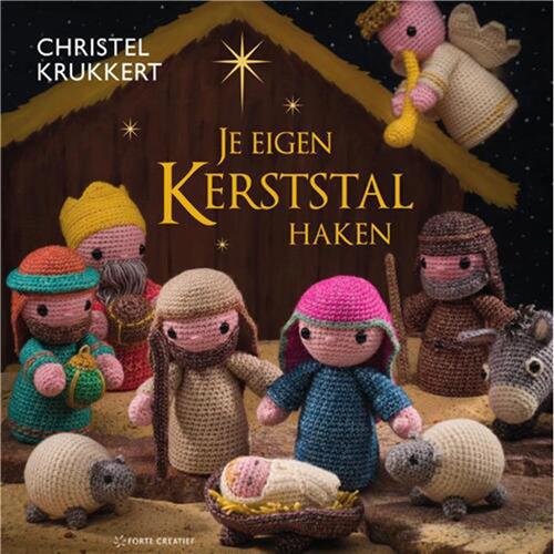Je eigen kerststal haken - Christel Krukkert