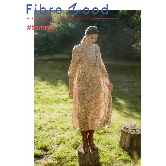 Fibre Mood - Tammy - vogelprint beige - Afbeelding 4