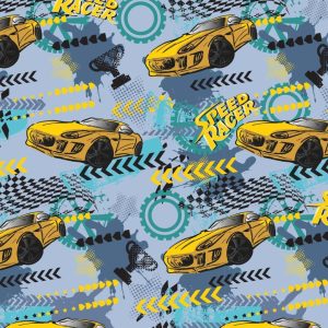 French Terry Cool Boys Speed Racer