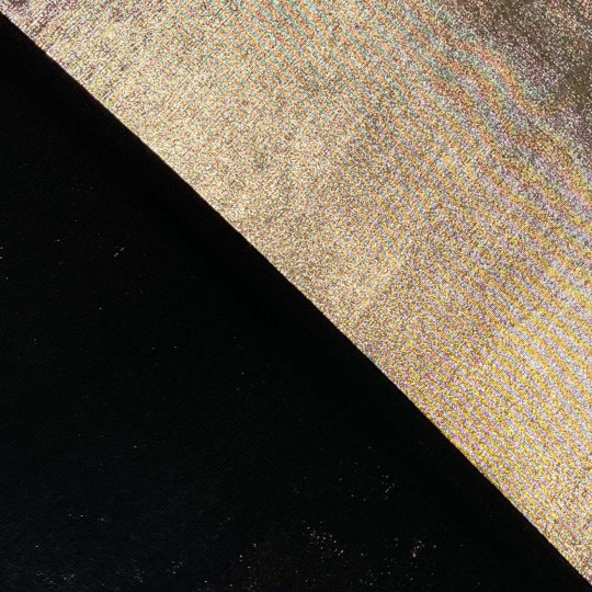 Gebreide Glitter - goud - Afbeelding 3