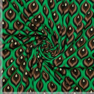 Jersey Moos - retro flame - groen