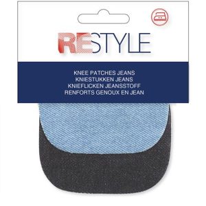 Restyle kniestukken Jeans - 2 paar