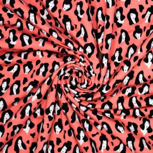 Jogging - Emily leopard - koraal