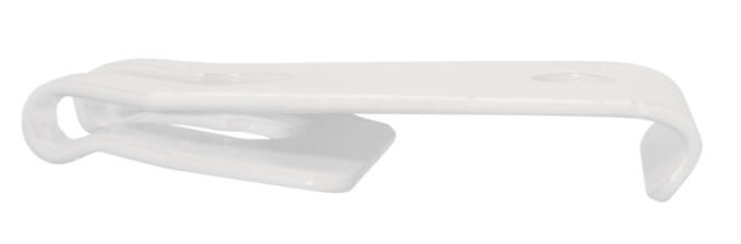 DCS plafondsteunen wit en zwart voor stevige plafondmontage van KS-, DS- en gefirails. Ideaal bij hoge ramen of wanneer wandmontage niet mogelijk is.