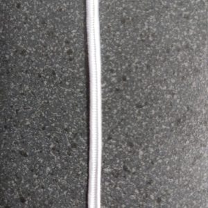 Soutacheband - 3 mm - wit