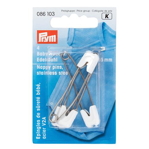 Prym 086103 - Babyveiligheidsspelden edelstaal