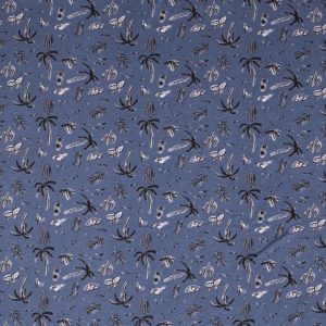 Jersey bedrukt met palmbomen