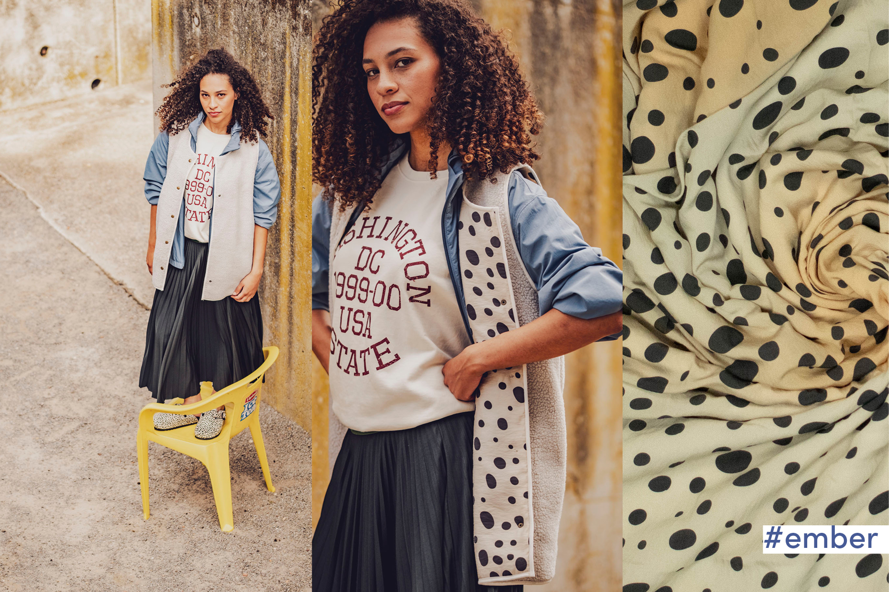 Fibre Mood - Tavio I Ember - geweven modal - beige - Afbeelding 5