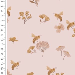 Jersey - digital Toff Bee - roze