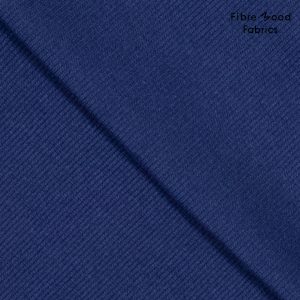 Fibre Mood - Lotta - boordstof 2x2 rib - klassiek blauw