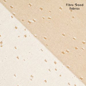 Stof voor Fibre Mood model Luki kopen? Kies deze broken denim met OEKO-TEX Standard 100 certificering.