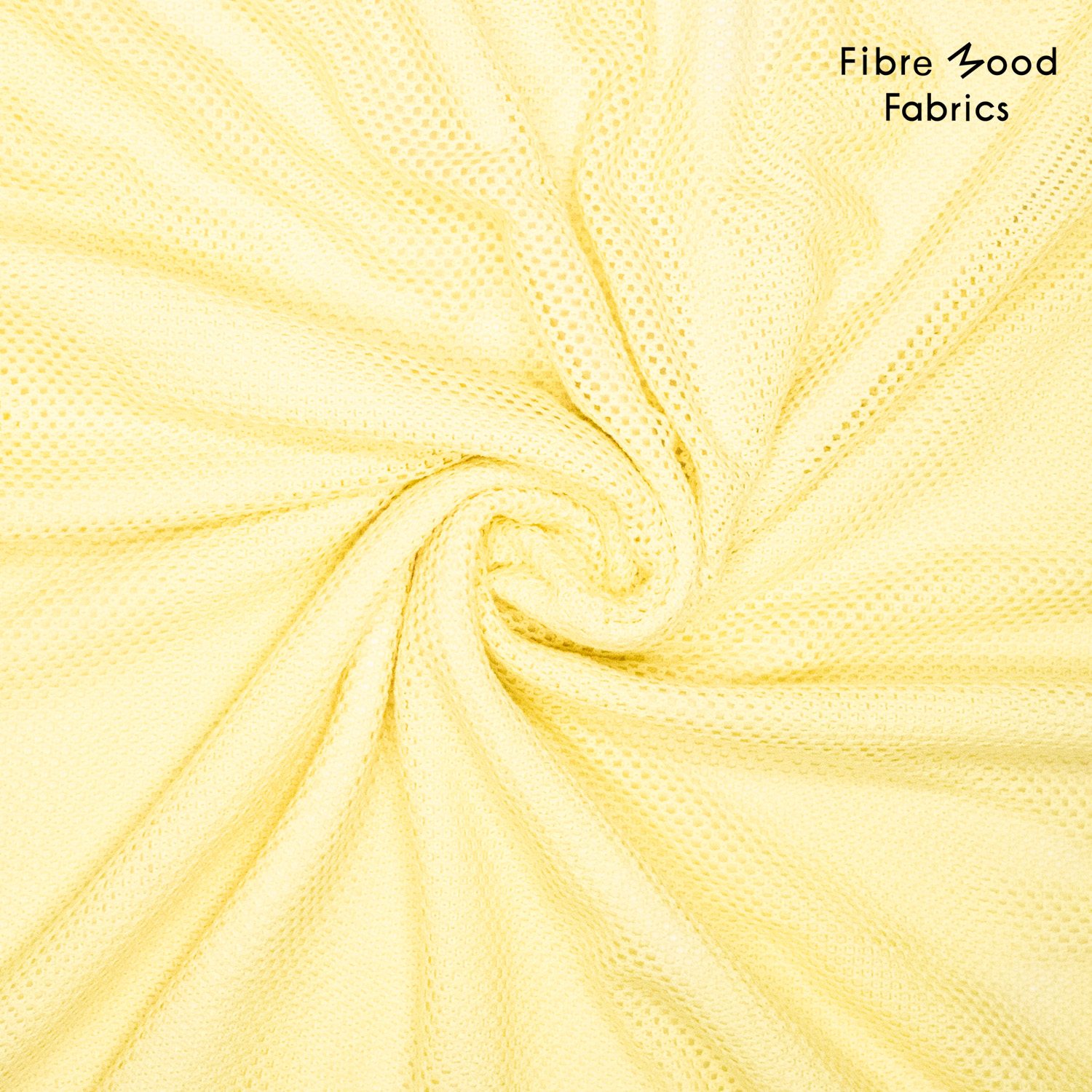 Stof voor Fibre Mood model Maela kopen? Kies deze Fish net in de kleur geel met OEKO-TEX Standard 100 certificering.