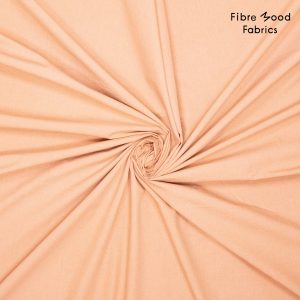 Deze stone washed poplin wordt gebruikt voor Fibre Mood modellen Sylva en Libbie en is duurzaam gemaakt volgens de OEKO-TEX Standard 100.
