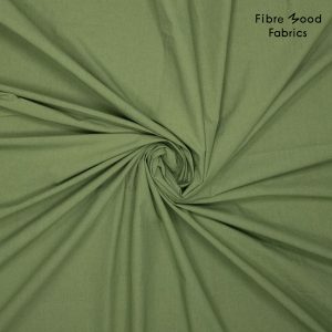 Deze stone washed poplin wordt gebruikt voor Fibre Mood modellen Luki en Isola en is duurzaam gemaakt volgens de OEKO-TEX Standard 100.