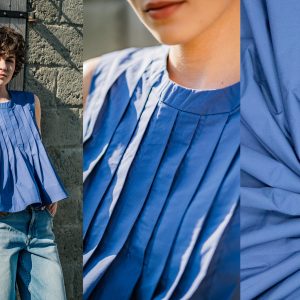 Deze geweven katoen met smooth touch wordt gebruikt voor Fibre Mood modellen Tindra en Isola en is duurzaam gemaakt volgens de OEKO-TEX Standard 100.