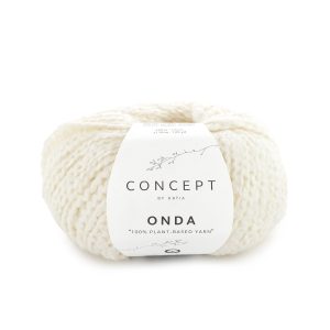 Ontdek nieuwe texturen met Concept Onda, een fantasiegaren van 100% katoen met bouclé-effect en een prachtig “ondé” reliëf