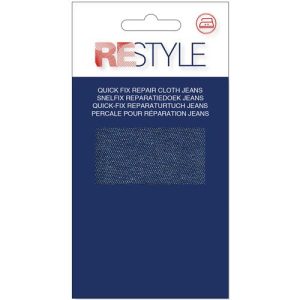 Met het Restyle reparatiedoek repareer je snel gaten in jouw jouw kleding of andere stoffen. Eenvoudig op de stof te strijken en vervolgens af laten koelen.