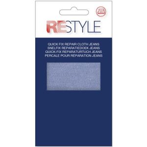 Met het Restyle reparatiedoek repareer je snel gaten in jouw jouw kleding of andere stoffen. Eenvoudig op de stof te strijken en vervolgens af laten koelen.