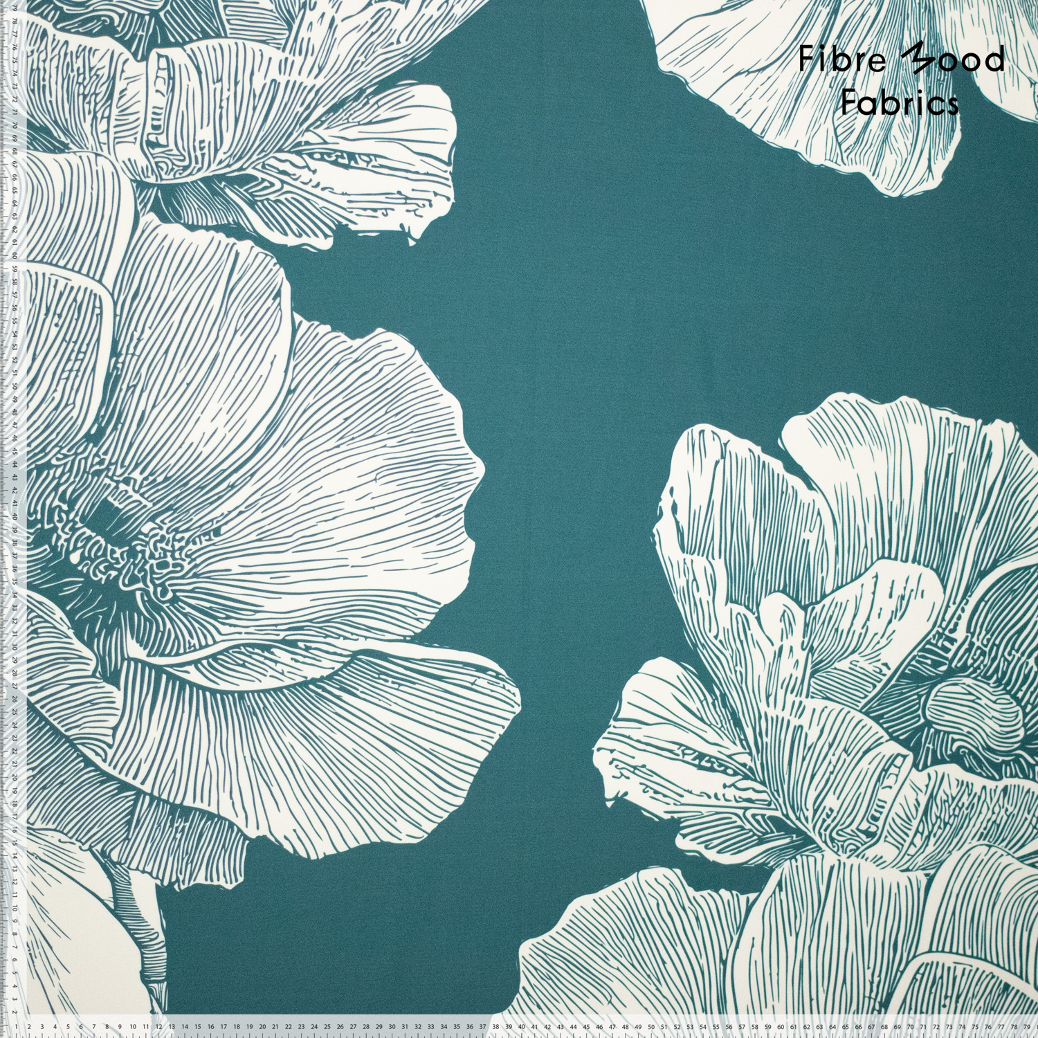Stof voor Fibre Mood model Kaori kopen? Kies deze waterafstotende trenchstof Flower met OEKO-TEX Standard 100 certificering.