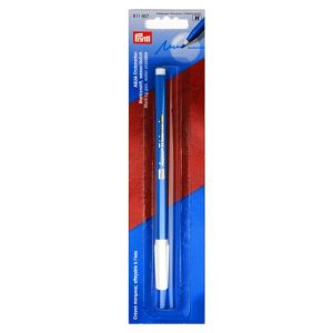 Prym wateroplosbare markeerstift in turkoois voor tijdelijk markeren van stof bij naaien, quilten, borduren en patchwork. Markeringen verdwijnen eenvoudig met water.