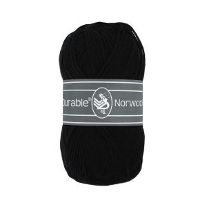 Het Durable Norwool garen is een menging van acryl, polyamide en wol. Dit maakt het een heerlijk zacht garen, sterk, duurzaam en gemakkelijk te verwerken.